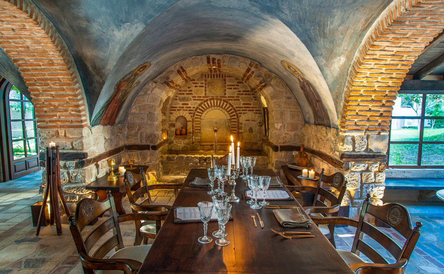 Hieron Monastic Dinig1